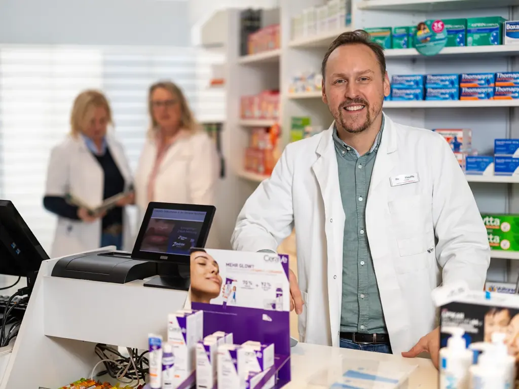 Businessfoto aus einer Apotheke